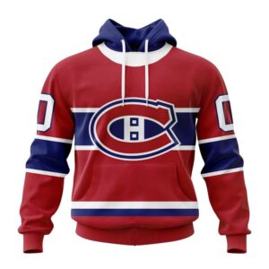 Personalized NHL Montreal Canadiens Hoodie 2024 Home Kits Hoodie 1