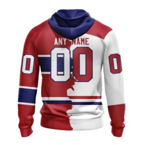 Personalized NHL Montreal Canadiens Hoodie 2024 Home Mix Away Hoodie 2