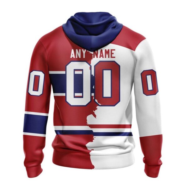 Personalized NHL Montreal Canadiens Hoodie 2024 Home Mix Away Hoodie