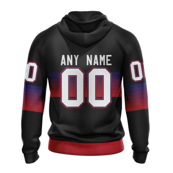 Personalized NHL Montreal Canadiens Hoodie Special Black And Gradient Design Hoodie