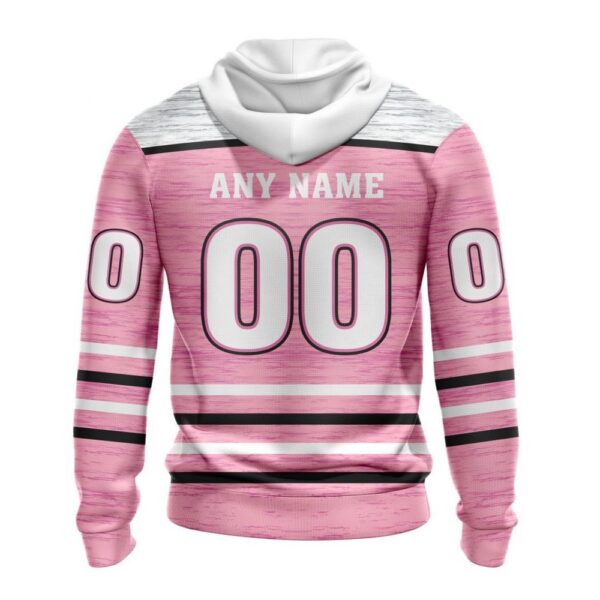 Personalized NHL Montreal Canadiens Hoodie Special Pink Fight Breast Cancer Design Hoodie