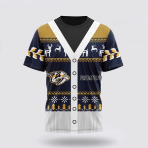 Personalized NHL Nashville Predators 3D T Shirt Specialized Unisex Sweater For Chrismas Season T Shirt 1