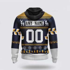 Personalized NHL Nashville Predators All Over Print Unisex Hoodie For Chrismas Season Hoodie 2