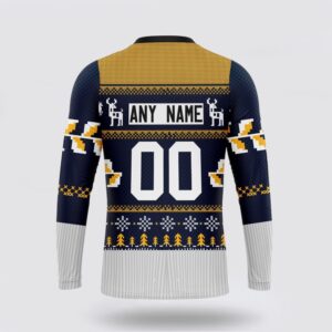 Personalized NHL Nashville Predators Crewneck Sweatshirt Specialized Unisex Sweater For Chrismas Season Sweatshirt 2