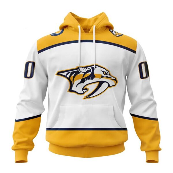 Personalized NHL Nashville Predators Hoodie 2024 Away Kits Hoodie