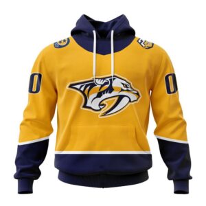 Personalized NHL Nashville Predators Hoodie 2024 Home Kits Hoodie 1