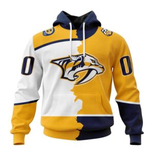 Personalized NHL Nashville Predators Hoodie…