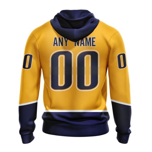 Personalized NHL Nashville Predators Hoodie 2024 Home With 25th Anniversary Logo Hoodie