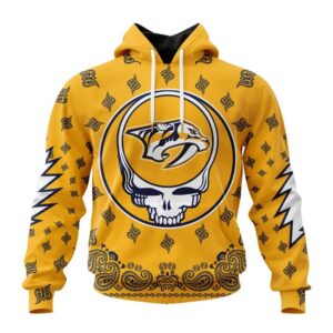 Personalized NHL Nashville Predators Hoodie…