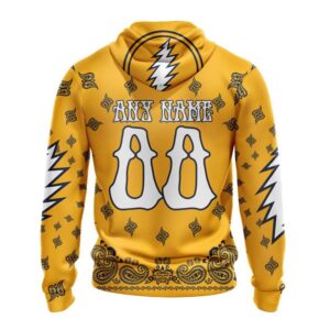 Personalized NHL Nashville Predators Hoodie Special Grateful Dead Design Hoodie 2