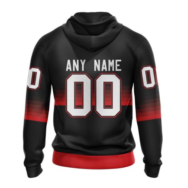 Personalized NHL New Jersey Devils All Over Print Hoodie Special Black And Gradient Design Hoodie