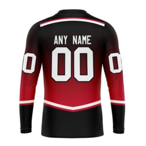 Personalized NHL New Jersey Devils Crewneck Sweatshirt New Gradient Series Concept 2