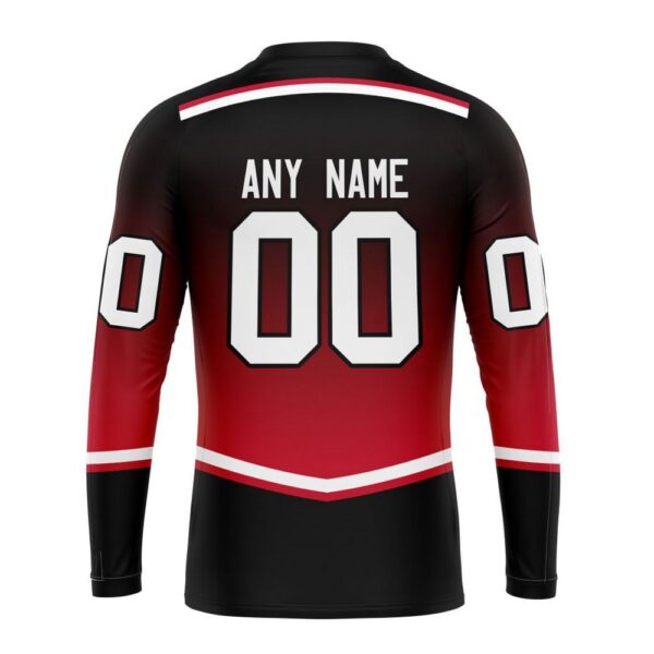 Personalized NHL New Jersey Devils Crewneck Sweatshirt New Gradient Series Concept