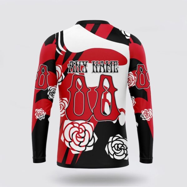 Personalized NHL New Jersey Devils Crewneck Sweatshirt Special Grateful Dead Gathering Flowers Design Sweatshirt