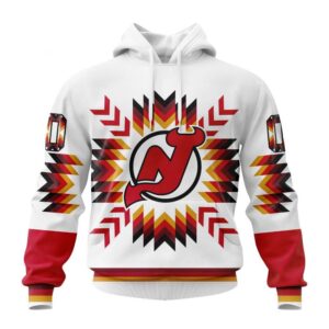 Personalized NHL New Jersey Devils Hoodie Special Design With Native Pattern Hoodie 1 1