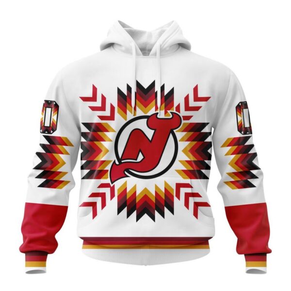 Personalized NHL New Jersey Devils Hoodie Special Design With Native Pattern Hoodie