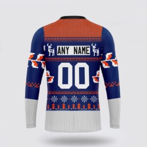 Personalized NHL New York Islanders Crewneck Sweatshirt Specialized Unisex Sweater For Chrismas Season Sweatshirt 2