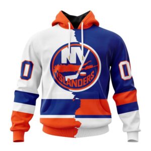 Personalized NHL New York Islanders Hoodie 2024 Home Mix Away Hoodie 1