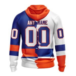 Personalized NHL New York Islanders Hoodie 2024 Home Mix Away Hoodie 2