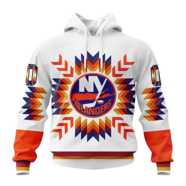 Personalized NHL New York Islanders Hoodie Special Design With Native Pattern Hoodie