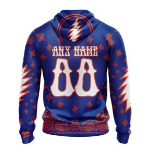 Personalized NHL New York Islanders Hoodie Special Grateful Dead Design Hoodie 2