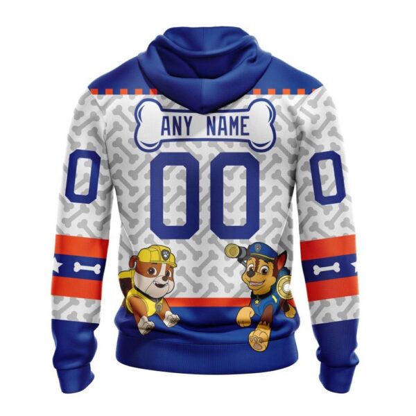 Personalized NHL New York Islanders Hoodie Special PawPatrol Design Hoodie