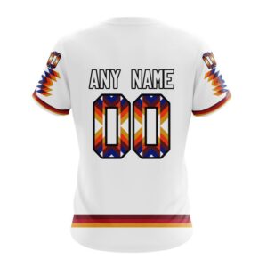 Personalized NHL New York Islanders Special Design With Native Pattern T Shirt 2