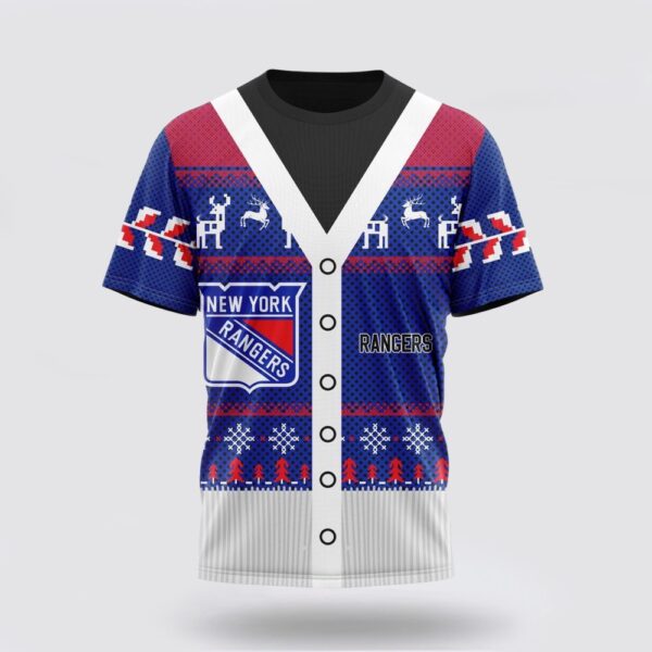 Personalized NHL New York Rangers 3D T Shirt Specialized Unisex Sweater For Chrismas Season T Shirt