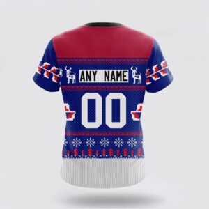 Personalized NHL New York Rangers 3D T Shirt Specialized Unisex Sweater For Chrismas Season T Shirt 2