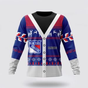 Personalized NHL New York Rangers Crewneck Sweatshirt Specialized Unisex Sweater For Chrismas Season Sweatshirt 1