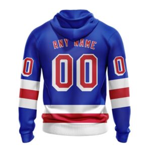 Personalized NHL New York Rangers Hoodie 2024 Home Kits Hoodie 2