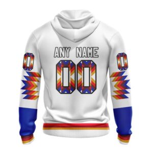 Personalized NHL New York Rangers Hoodie Special Design With Native Pattern Hoodie 2 1