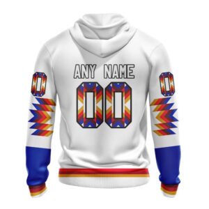 Personalized NHL New York Rangers Hoodie Special Design With Native Pattern Hoodie 2