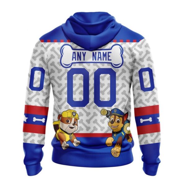 Personalized NHL New York Rangers Hoodie Special PawPatrol Design Hoodie