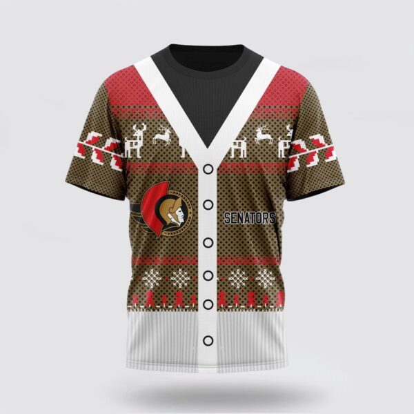 Personalized NHL Ottawa Senators 3D T Shirt Specialized Unisex Sweater For Chrismas Season T Shirt