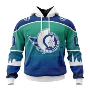 Personalized NHL Ottawa Senators All Over Print Hoodie New Gradient Series Concept Hoodie 1