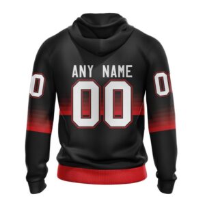 Personalized NHL Ottawa Senators All Over Print Hoodie Special Black And Gradient Design Hoodie 2