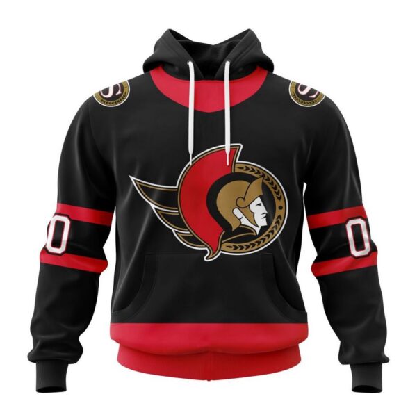 Personalized NHL Ottawa Senators Hoodie 2024 Home Kits Hoodie
