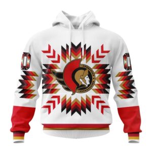 Personalized NHL Ottawa Senators Hoodie Special Design With Native Pattern Hoodie 1