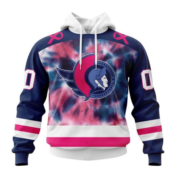 Personalized NHL Ottawa Senators Hoodie Special Pink October Fight Breast Cancer Hoodie