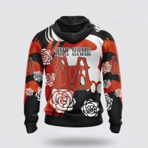 Personalized NHL Philadelphia Flyers All Over Print Hoodie Special Grateful Dead Gathering Flowers Design Hoodie 2