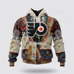 Personalized NHL Philadelphia Flyers All Over Print Hoodie Special Native Costume Design Hoodie 1