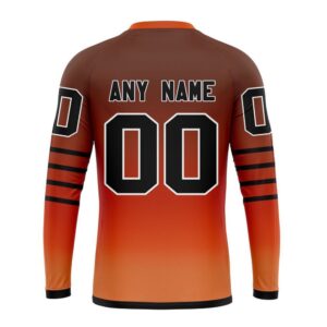 Personalized NHL Philadelphia Flyers Crewneck Sweatshirt New Gradient Series Concept 2