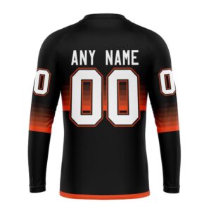 Personalized NHL Philadelphia Flyers Crewneck Sweatshirt Special Black And Gradient Design 2