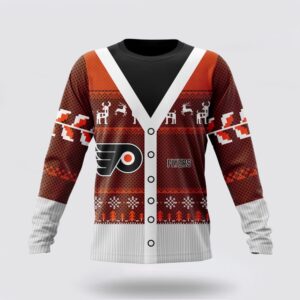 Personalized NHL Philadelphia Flyers Crewneck Sweatshirt Specialized Unisex Sweater For Chrismas Season Sweatshirt 1