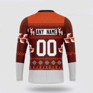 Personalized NHL Philadelphia Flyers Crewneck Sweatshirt Specialized Unisex Sweater For Chrismas Season Sweatshirt 2