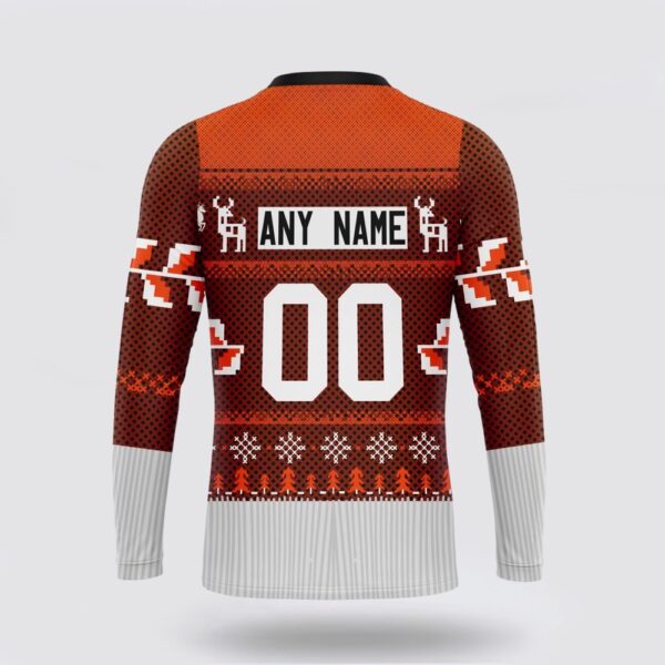 Personalized NHL Philadelphia Flyers Crewneck Sweatshirt Specialized Unisex Sweater For Chrismas Season Sweatshirt