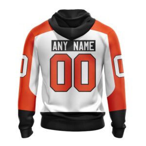 Personalized NHL Philadelphia Flyers Hoodie 2024 Away Kits Hoodie 2