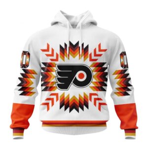 Personalized NHL Philadelphia Flyers Hoodie Special Design With Native Pattern Hoodie 1 1