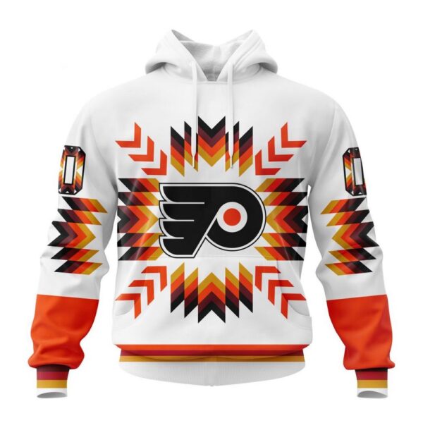 Personalized NHL Philadelphia Flyers Hoodie Special Design With Native Pattern Hoodie